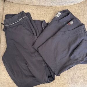 Grey's Anatomy Navy Blue Scrub Top